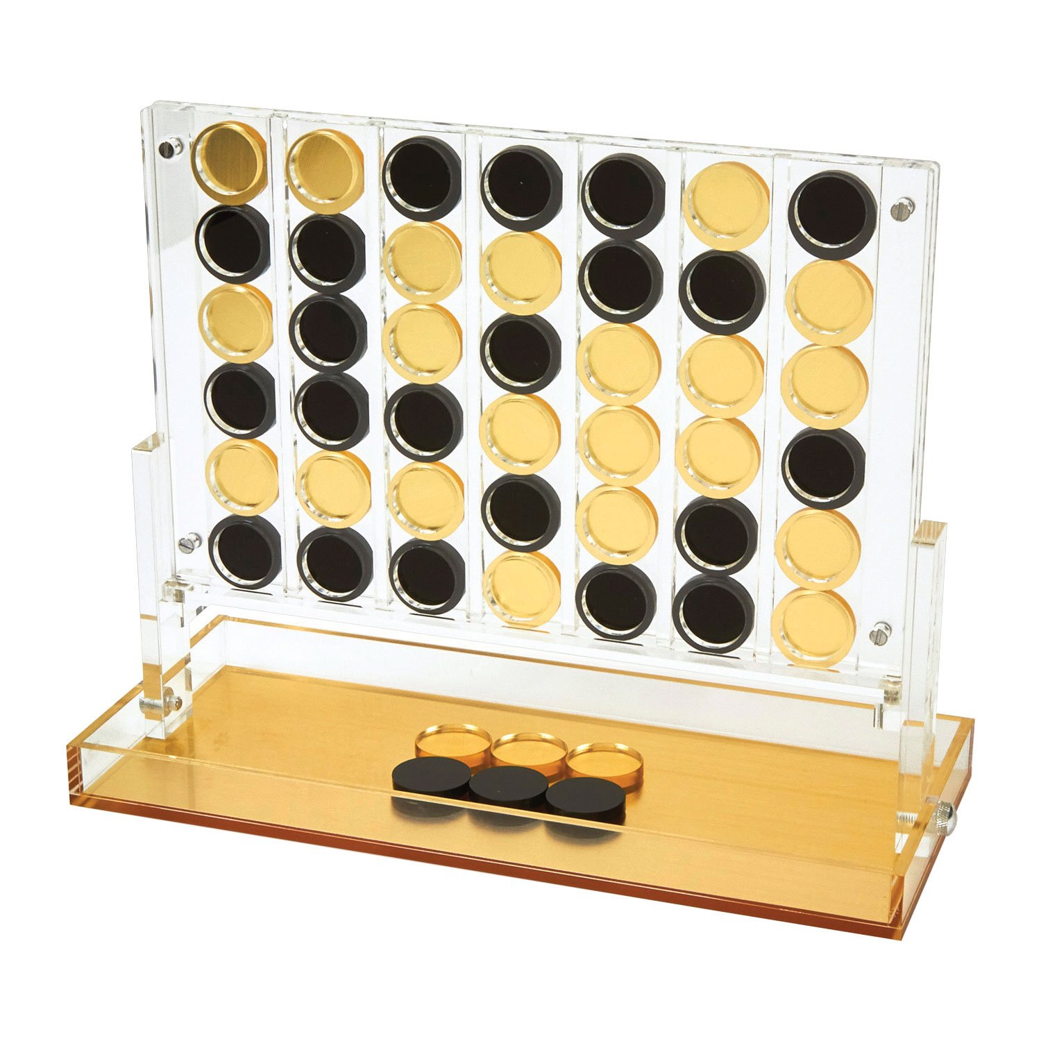 Tizo four-in-a-row in gold and black Gearys wedding registry ideas
